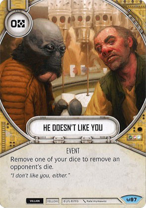 He Doesnt Like You